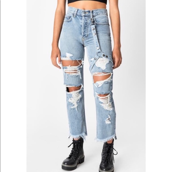 Carmar Denim - Carmar • Emelia Ripped Harness Jeans